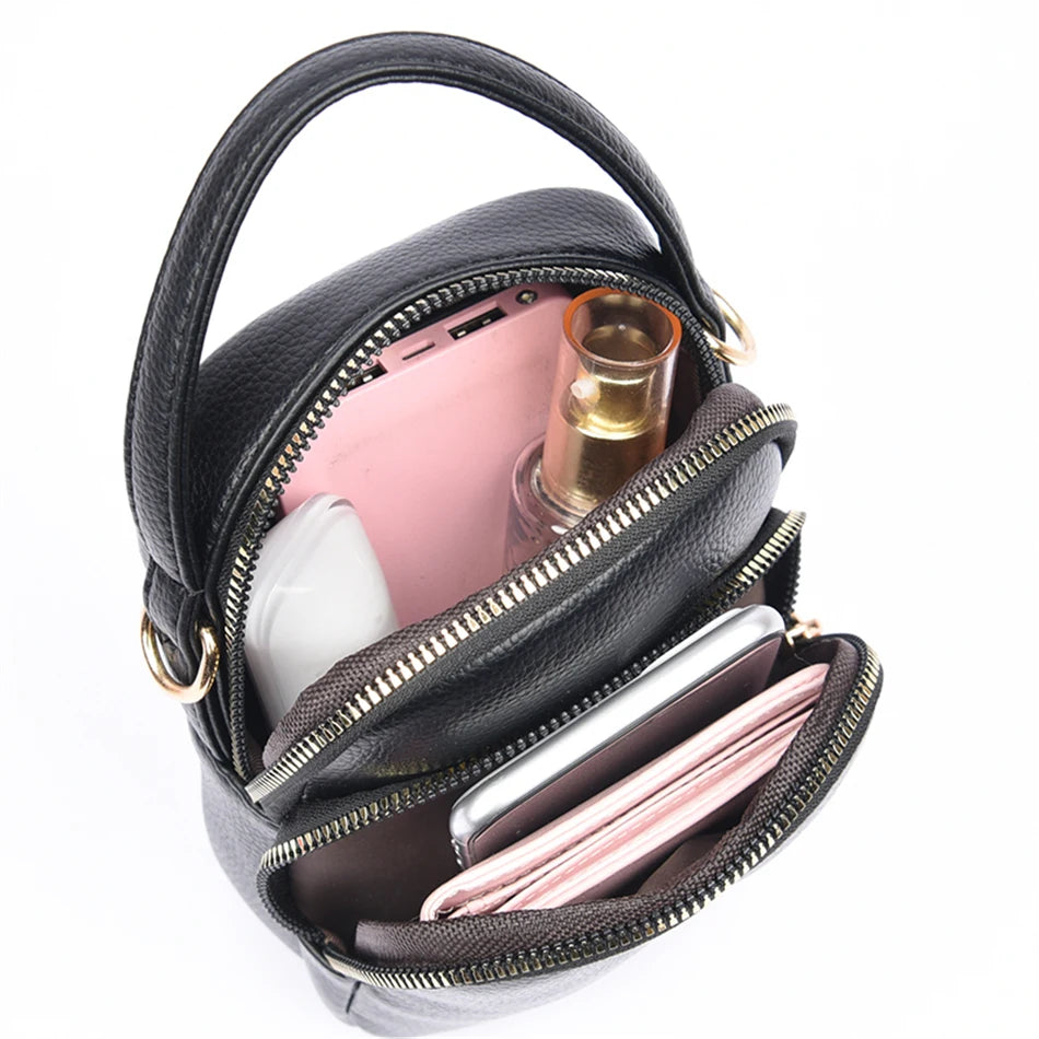 Leather Women Crossbody Bag High Quality Women Handbag Purse