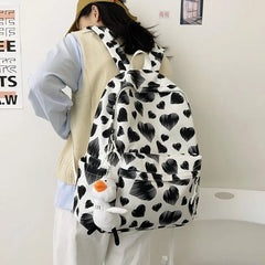 Cartoon Satchel Junior High School Backpack