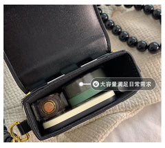 Heart Shaped Beaded Shoulder Bag for Women