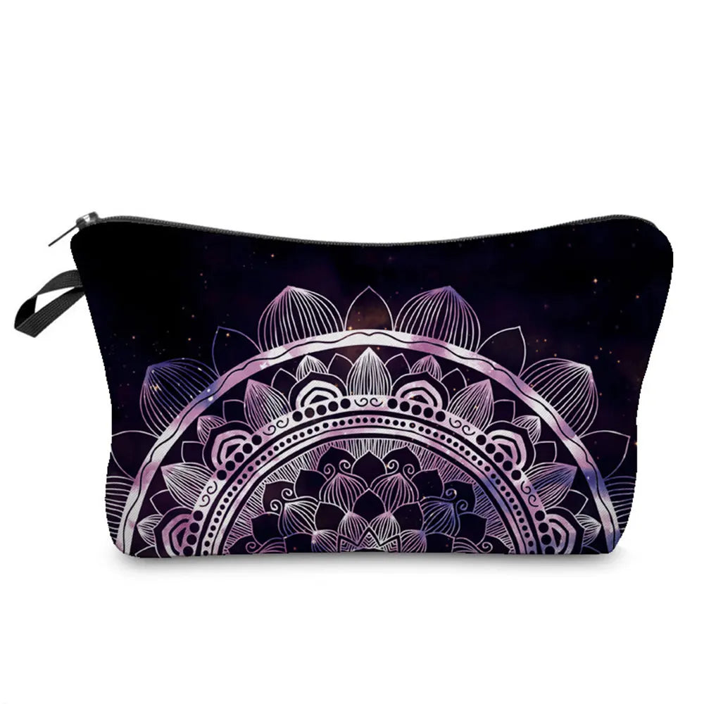 Heat Transfer Printing Cosmetic Bag Makeup Organizer Women's Bag