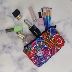 Heat Transfer Printing Cosmetic Bag Makeup Organizer Women's Bag