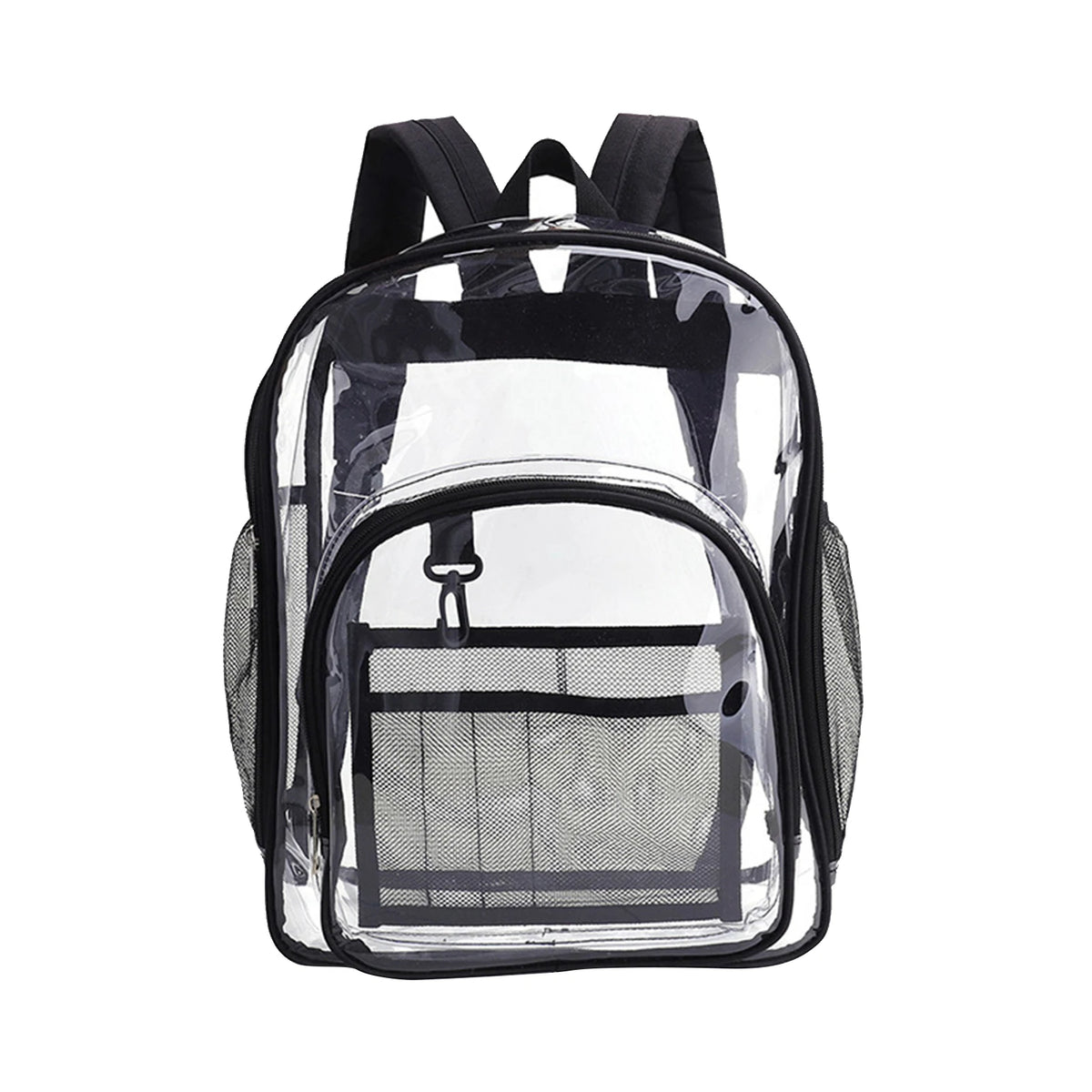 Heavy Duty Clear Backpack Men Women Large Capacity PVC Waterproof
