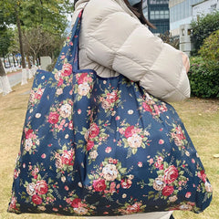 Heavy Prints Foldable Shopping Bags Women's Handbags Shoulder Bags