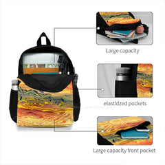 Handpainted Autism Art By Isaac Backpack