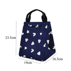 High Capacity Insulated Lunch Bag Waterproof Portable Thermal Food Container