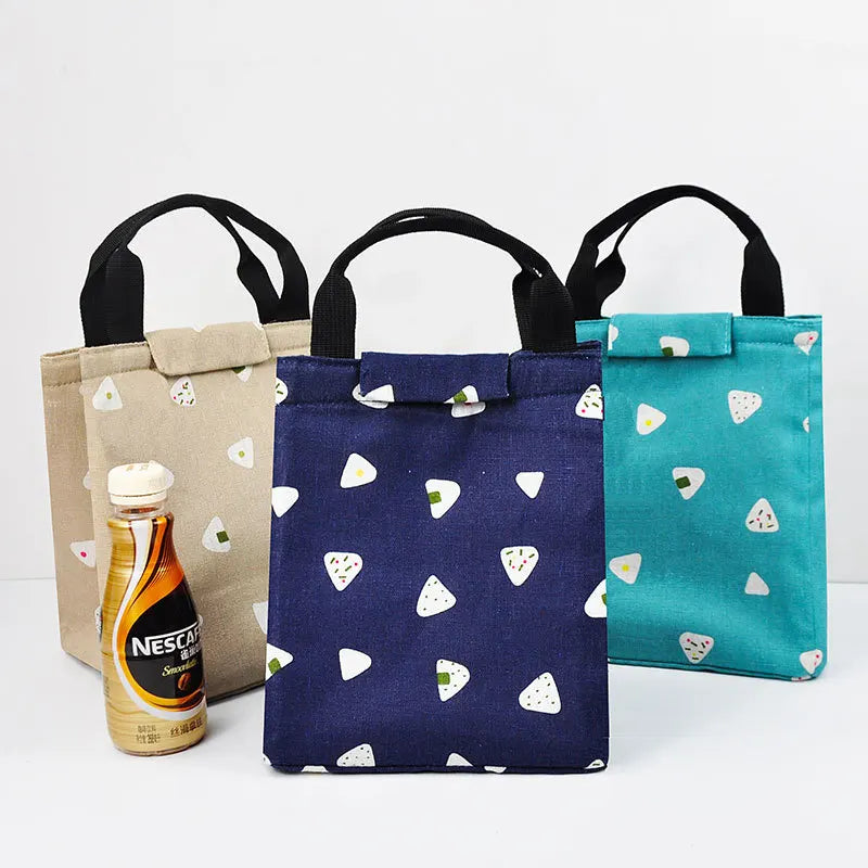 High Capacity Insulated Lunch Bag Waterproof Portable Thermal Food Container