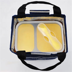 High Capacity Insulated Lunch Bag Waterproof Portable Thermal Food Container