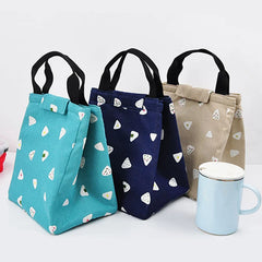High Capacity Insulated Lunch Bag Waterproof Portable Thermal Food Container