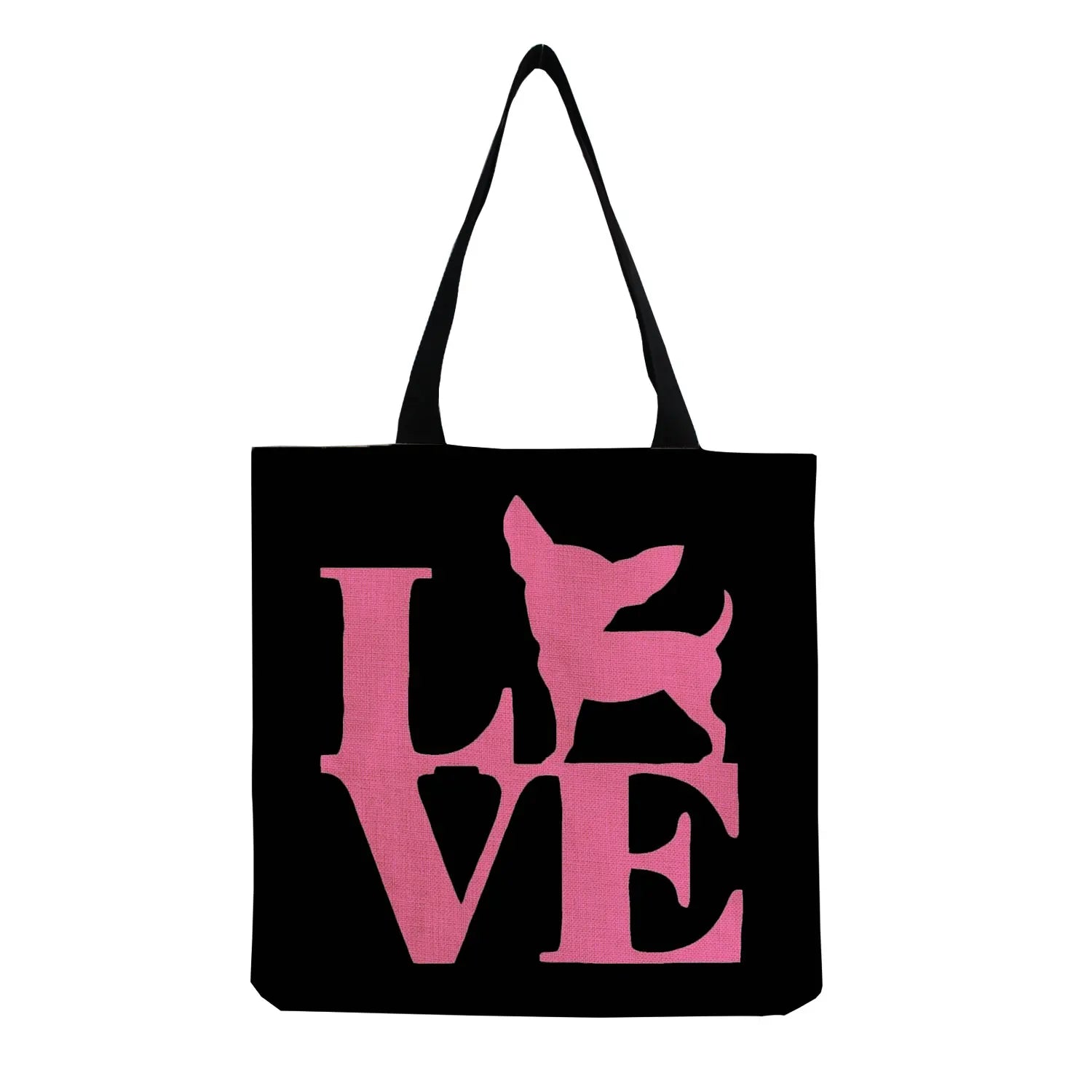 Heart Print Shoulder Bag for Women