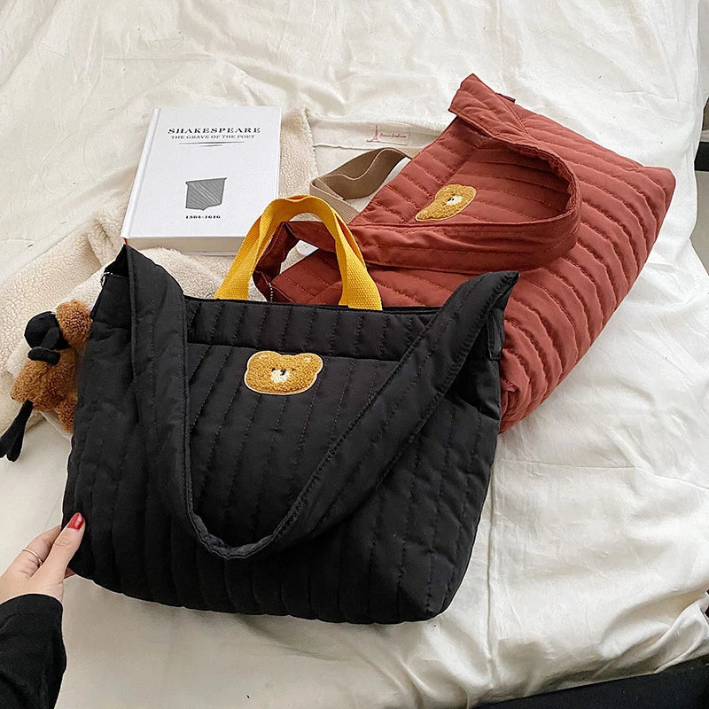 Nylon Women's Shoulder Bag Handbag Ladies Crossbody Bag