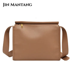 High Capacity PU Leather Shoulder Bags for Women