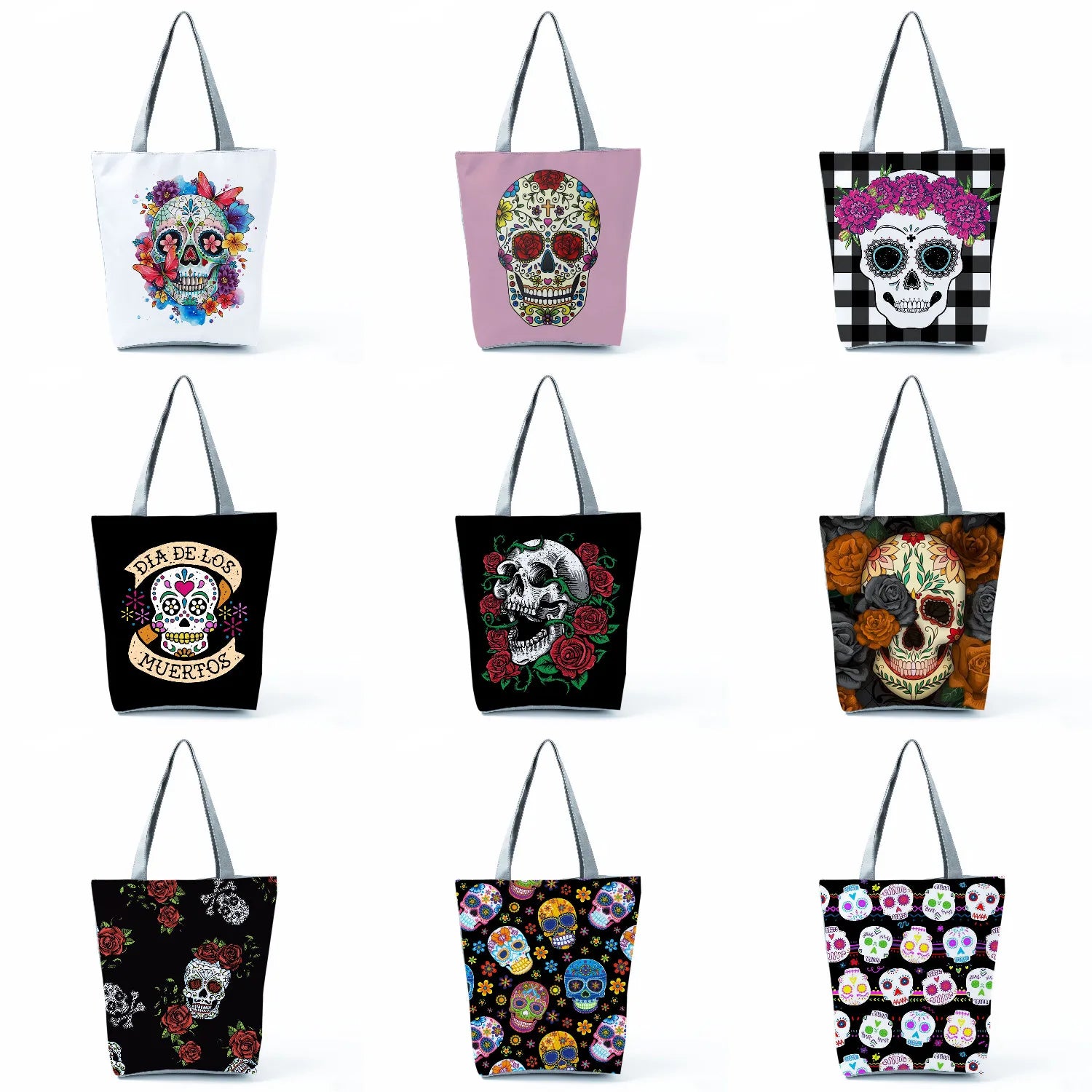 Portable Shopping Bag Women's Handbag Halloween Candy Tote