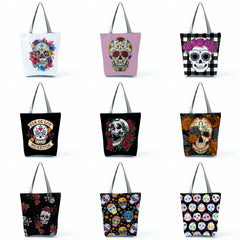 Portable Shopping Bag Women's Handbag Halloween Candy Tote
