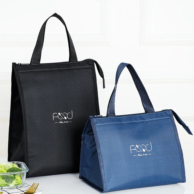 Insulated Lunch Bag Women Kid Picnic Work Travel Food Thermal Storage Container