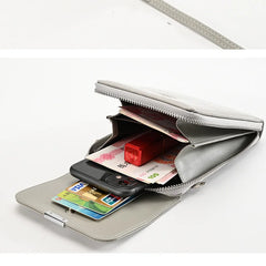 Stone Pattern Shoulder Phone Bag Womens Pu Leather Crossbody Messenger Bag