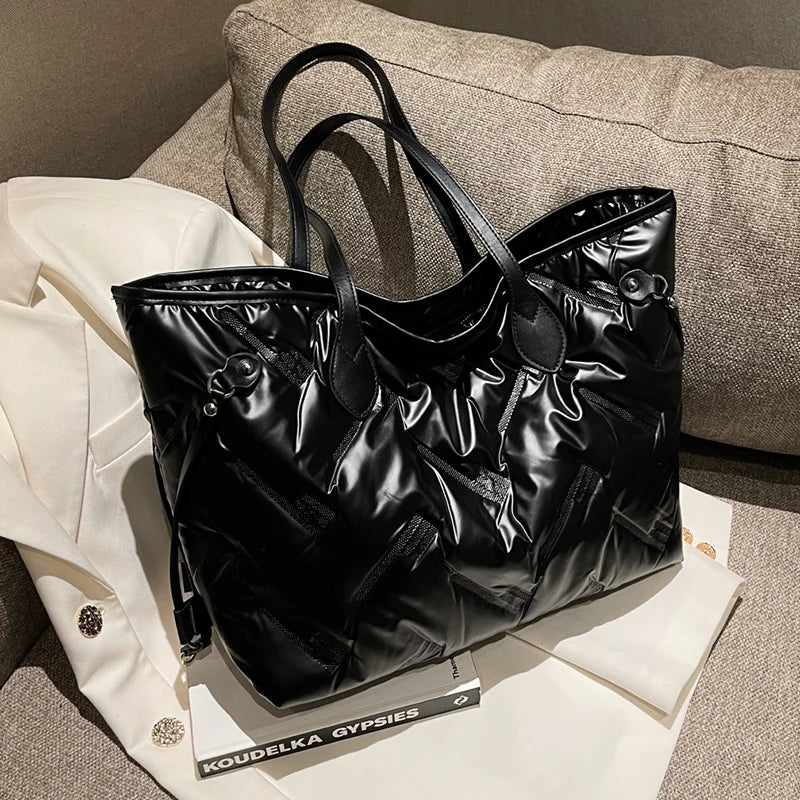 Winter Trends Top Handle Shoulder Bag for Women