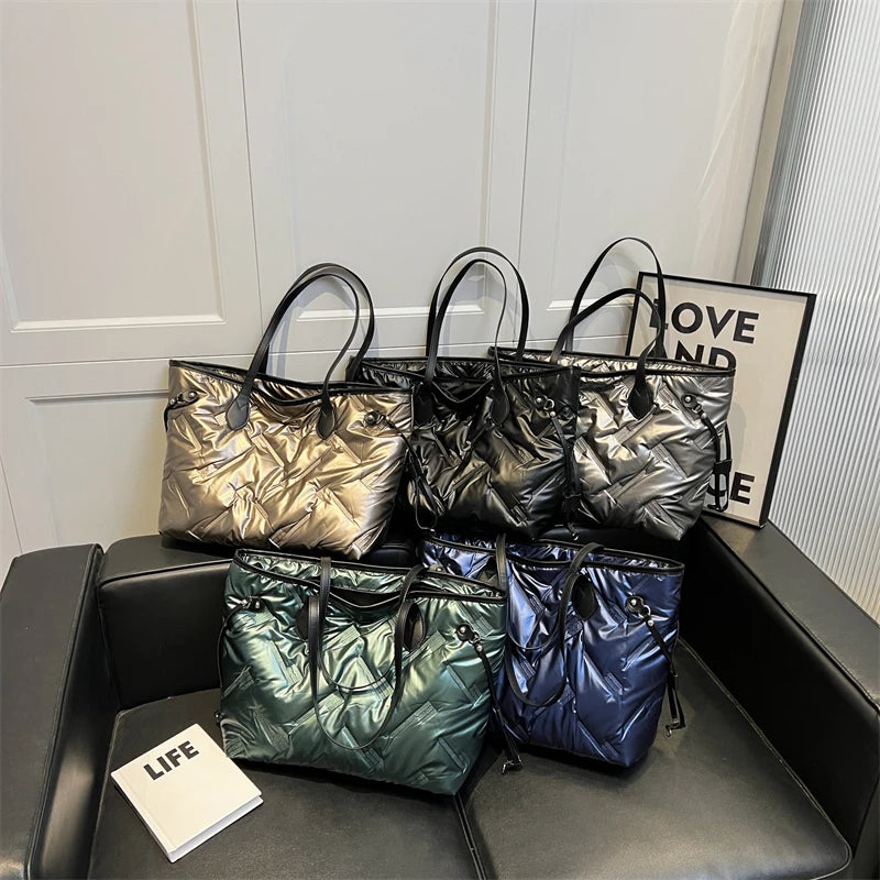 Winter Trends Top Handle Shoulder Bag for Women