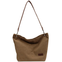 Winter Canvas Shopping Bag Large Travel Handbag