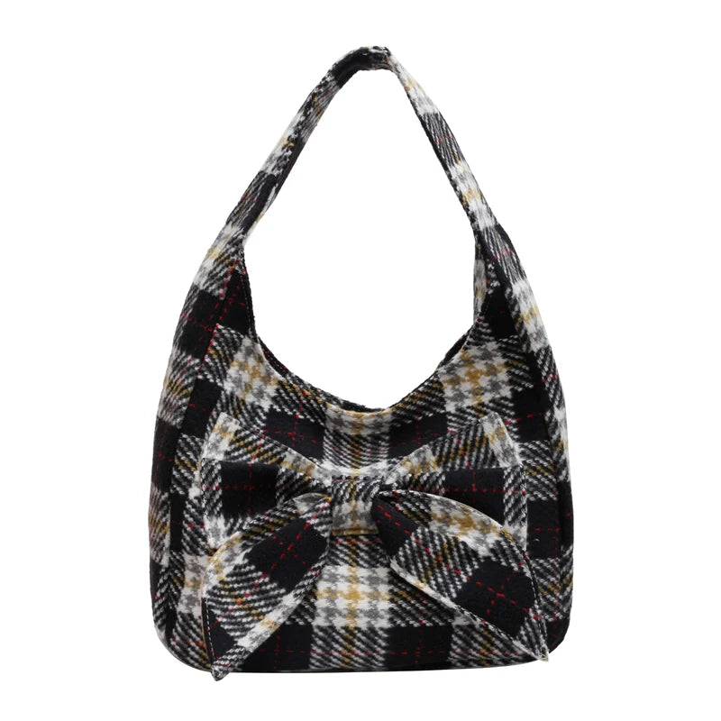 Women's Big Shopper Bow Handle Tote Bag