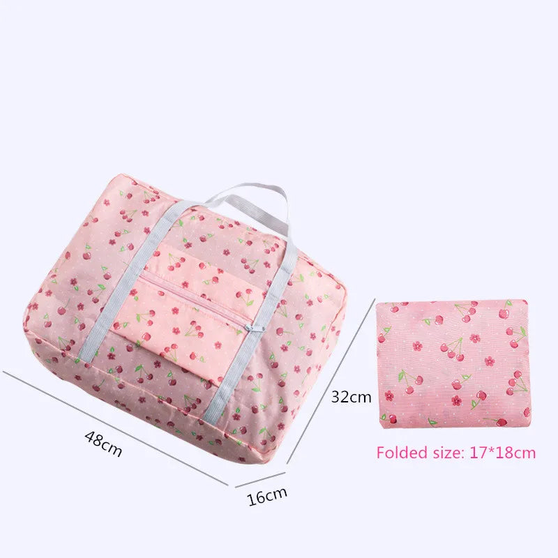 High Capacity Foldable Duffel Bag for Men and Women
