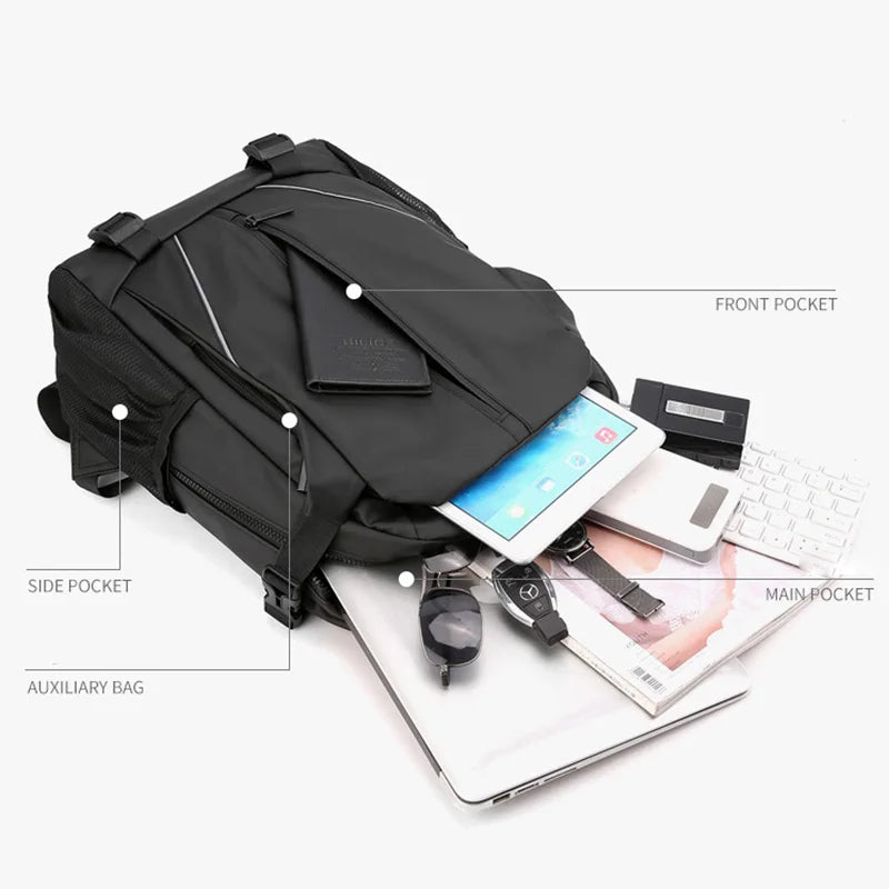 Ultralight Men's Backpack For Laptop School Briefcase Backpack