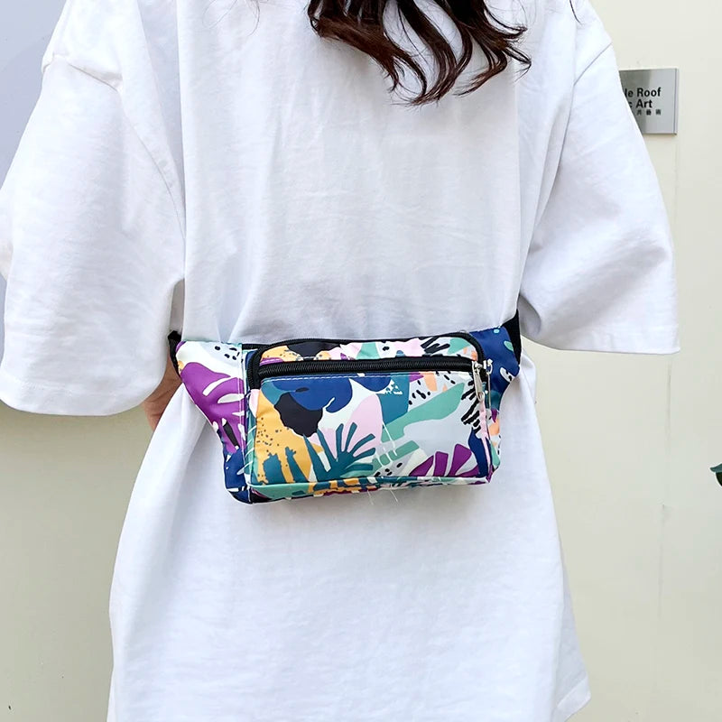 High Capacity Waist Bag Pack Purse Casual Large Phone Belt Bag Pouch