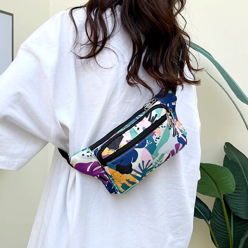 High Capacity Waist Bag Pack Purse Casual Large Phone Belt Bag Pouch