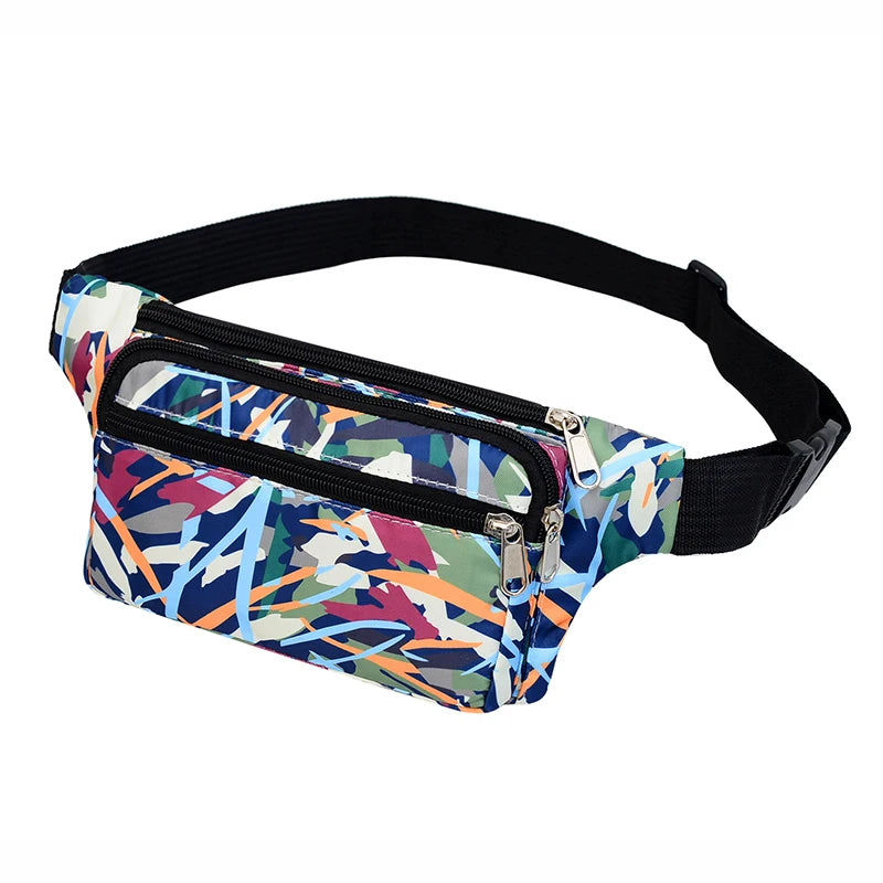 High Capacity Waist Bag Pack Purse Casual Large Phone Belt Bag Pouch