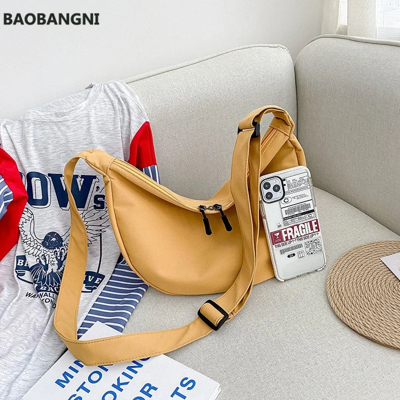 High Capacity Women's Canvas Shoulder Bag