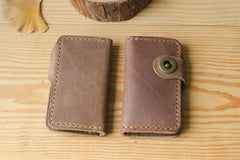 Men Leather Key Holder Key Wallet Men Housekeeper Women Key Case Bag