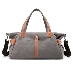 High Hot Classic Solid Casual Canvas Tote Women'S Handbag Shoulder Crossbody Bag
