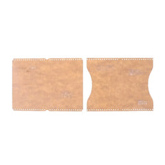 Acrylic Clear Template Handcrafting Set DIY Craft For Leather Wallet Bag