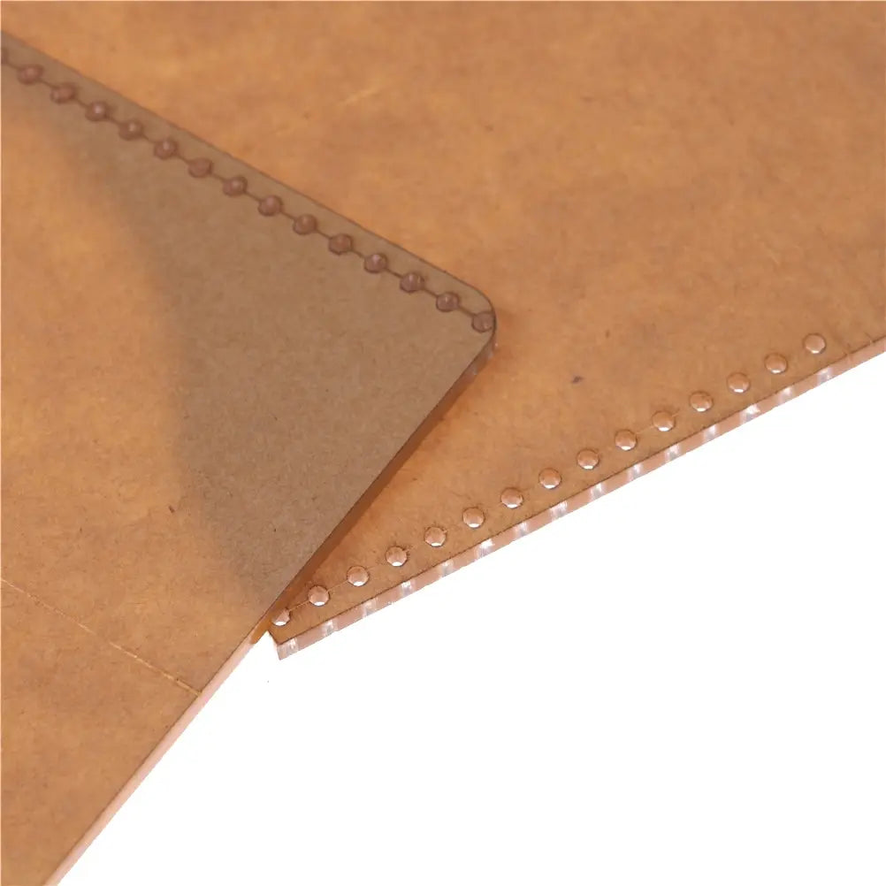 Acrylic Clear Template Handcrafting Set DIY Craft For Leather Wallet Bag