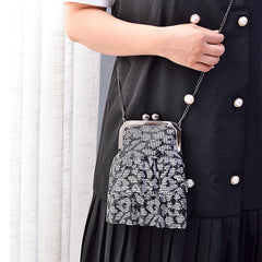 Sequined Wallet Phone Bag Women Crossbody Bag