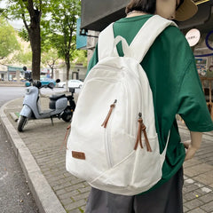 Vintage High Backpack for Women Girls