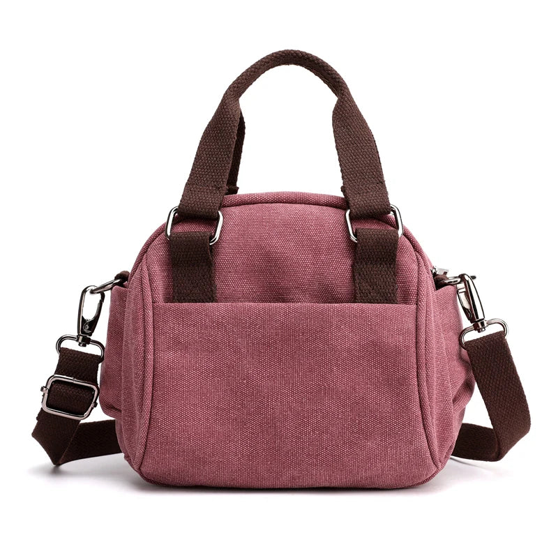 Canvas Crossbody Bag for Women Summer Travel Casual Shoulder Bag