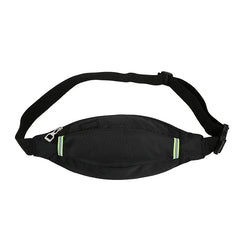 Colorful Waist Pack Green Leaves Style Fanny Pack
