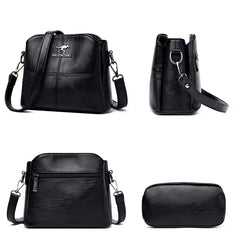 Small Crossbody Bag for Women PU Leather Tote Bag Handbag