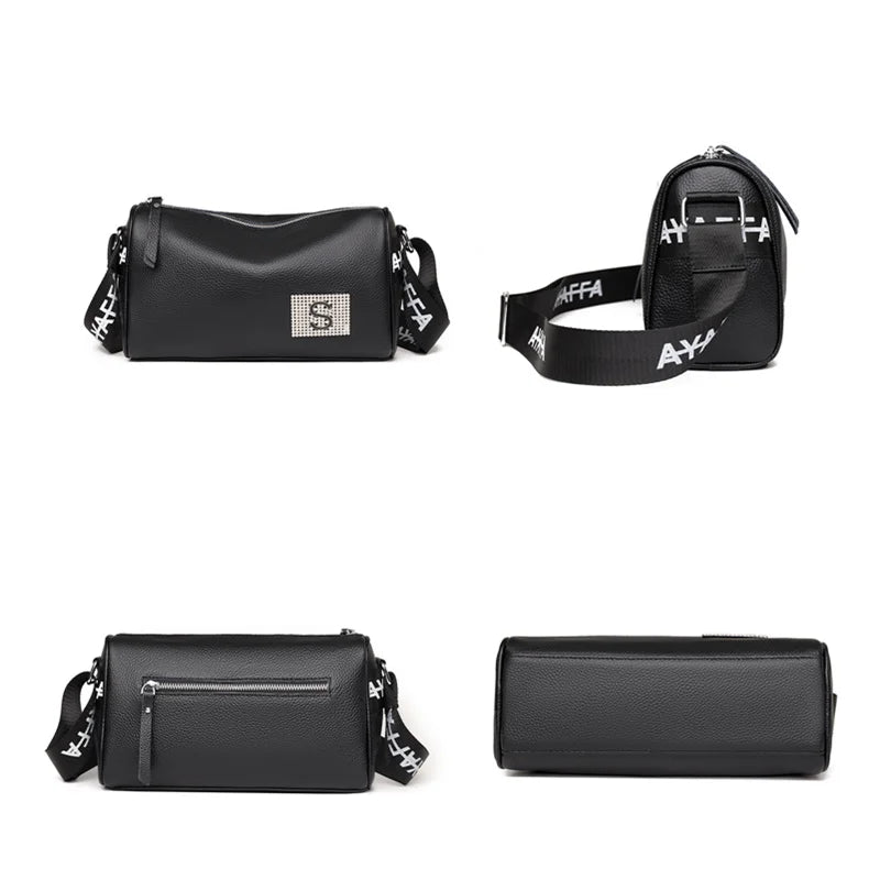 High Cow Leather Ladies Shoulder Bag Crossbody Bags for Women