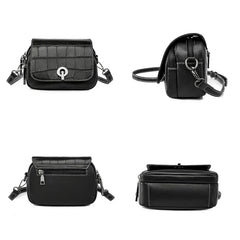 Luxury Crocodile Pattern Leather Women Handbag Soft Cow Leather Ladies Shoulder