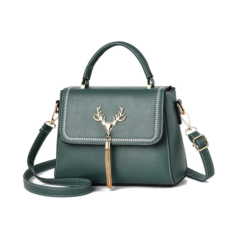 Tassel Shoulder Bag Winter Lady Handbag