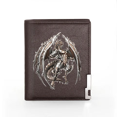High Dragon Homo longi Leather Wallet Men Women Credit Card Holders
