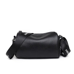 Vintage Leather Handbag Soft Lady Tote Messenger Bag