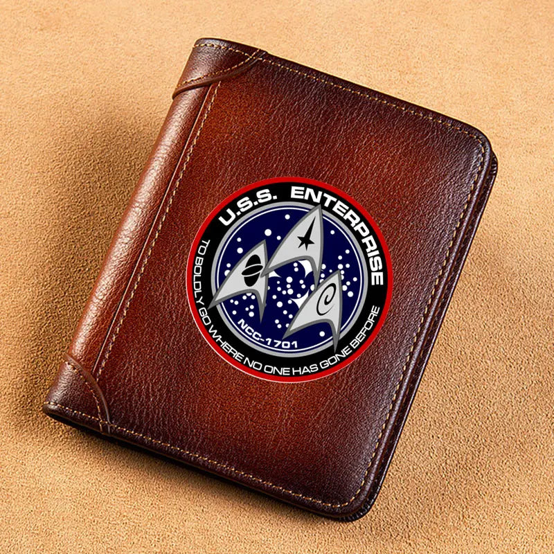 Starfleet U.S.S Enterprise Leather Wallet