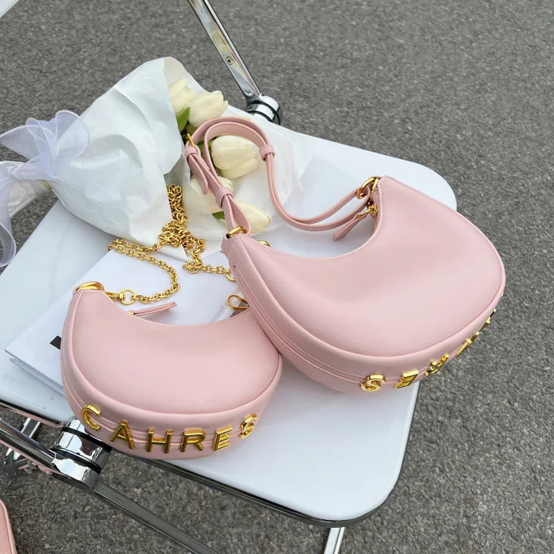 Summer Women's Shoulder Bag Chain Messenger Dumpling Bag
