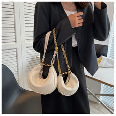 Summer Women's Shoulder Bag Chain Messenger Dumpling Bag