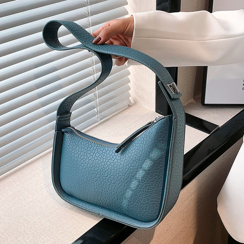 Western Style PU Leather Shoulder Bag