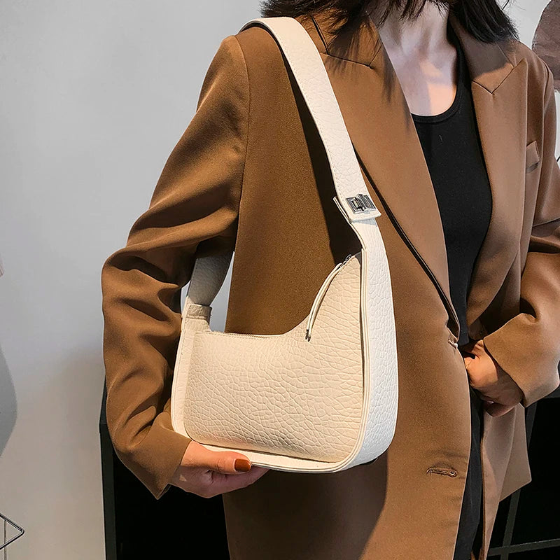 Western Style PU Leather Shoulder Bag