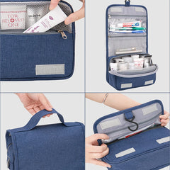 Personalized Embroidered Men Cosmetic Bag Travel Waterproof Storage Bag
