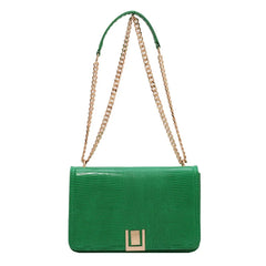 High Version Shoulder Bags Messenger Bags For Women PU Leather Chains Handbags